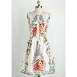 NWT Modcloth Comme Toi Floral Dress
